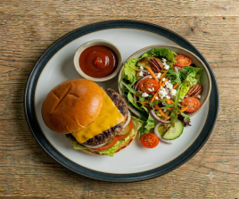 1/4 Pounder with Cheese & Salad