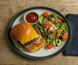 1/2 Pounder with Cheese & Salad